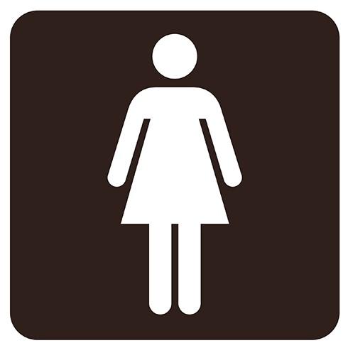 女廁　圖標