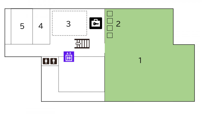 2階フロアマップ